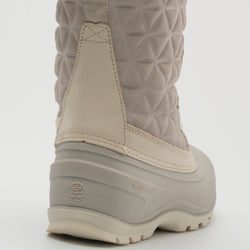Off White,Blanc cassé : Snovalley 6 Women's Winter Boots - Close-up Back View