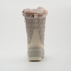 Off White,Blanc cassé : Snovalley 6 Women's Winter Boots - Back View