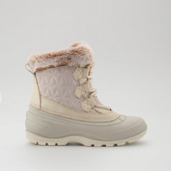 Off White,Blanc cassé : Snovalley 7 Women's Winter Boots - Side View