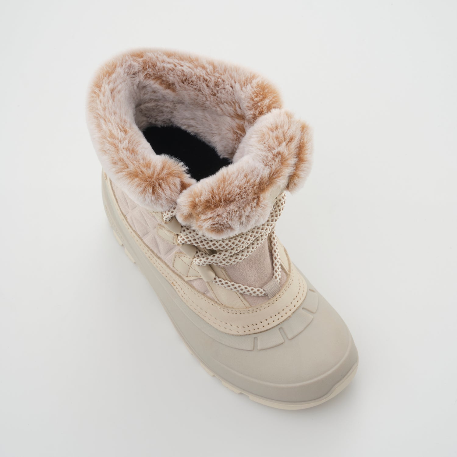 Off White,Blanc cassé : Snovalley 7 Women's Winter Boots - Top View