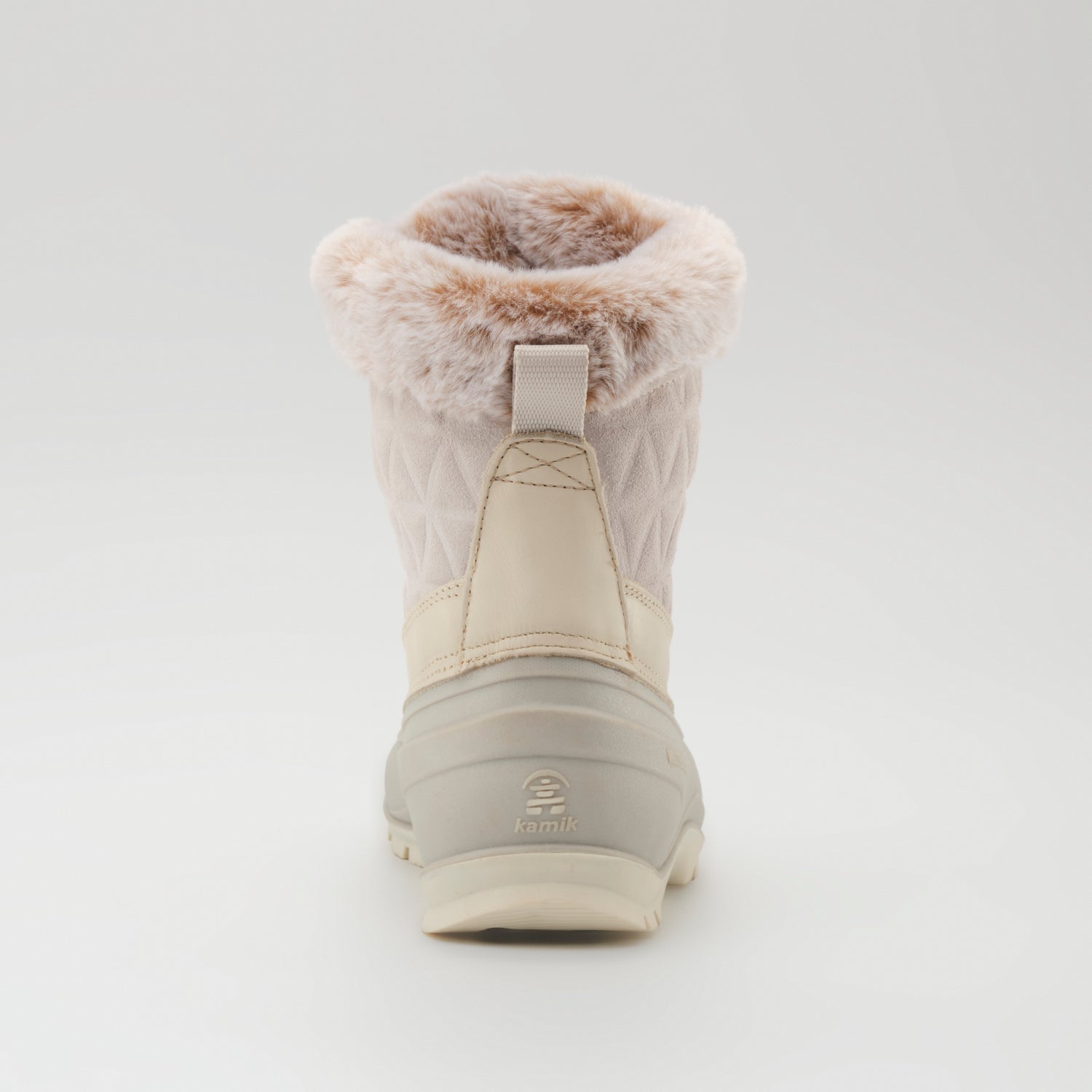 Off White,Blanc cassé : Snovalley 7 Women's Winter Boots - Back View