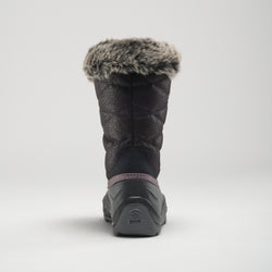 Black,Noir : Snowangel Kids Winter Boots - Back View