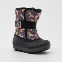 Charcoal,Charbon : Snowbug 7 Print Toddlers Winter Boots - Main View