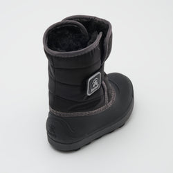 Black,Noir : Snowbug 7 Toddlers Winter Boots - Three-Quarter Back View