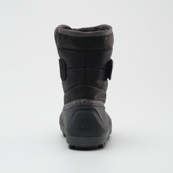 Black,Noir : Snowbug 7 Toddlers Winter Boots - Back View