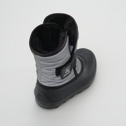 Silver,Argent : Snowbug 7 Toddlers Winter Boots - Three-Quarter Back View