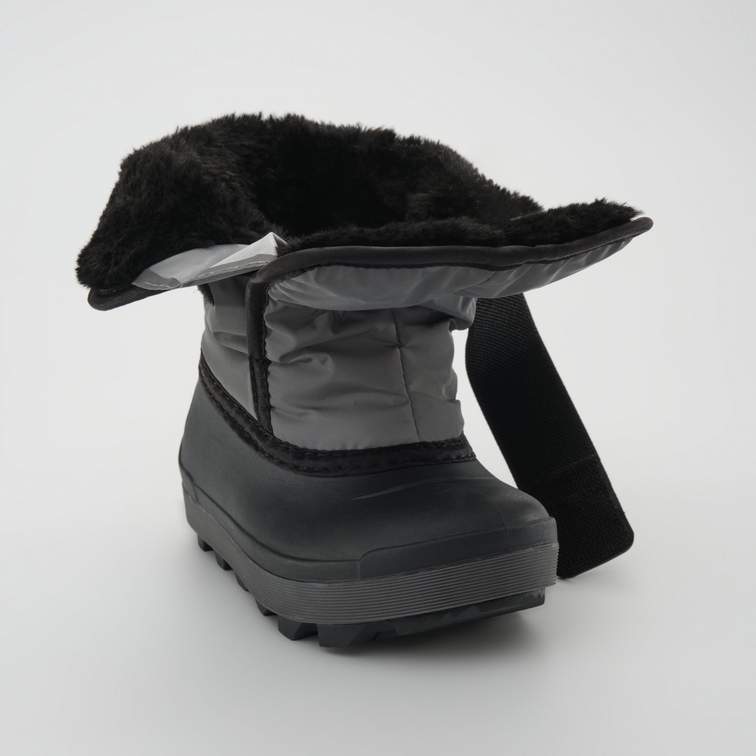 Silver,Argent : Snowbug 7 Toddlers Winter Boots - Three-Quarter Open View