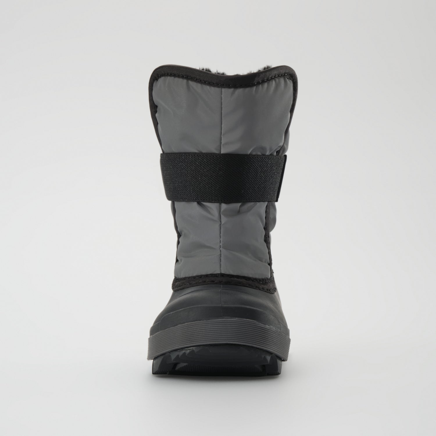 Silver,Argent : Snowbug 7 Toddlers Winter Boots - Front View