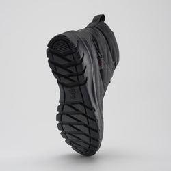 Black,Noir : Snowdon Low Wide Women's Winter Boots - Outsole View