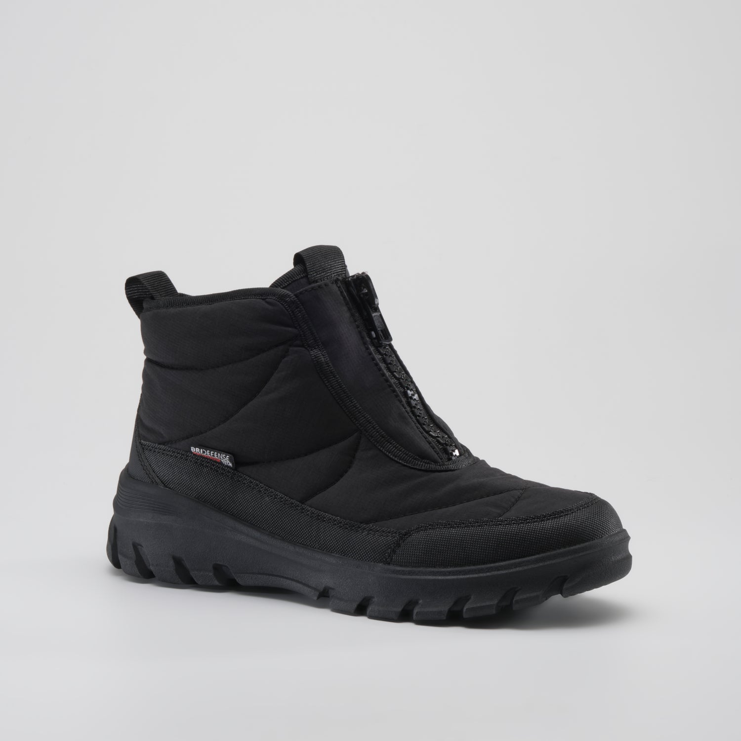 Black,Noir : Snowdon Low Women's Winter Boots - Main View