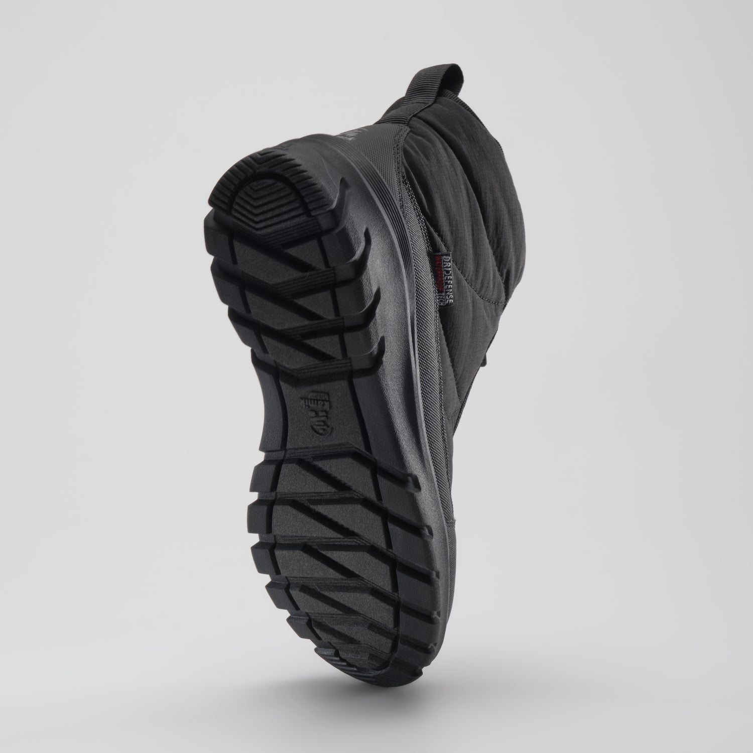 Black,Noir : Snowdon Low Women's Winter Boots - Outsole View