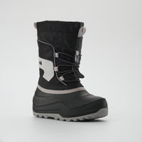 Black,Noir : Snowfall P 3 Kids Winter Boots - Main View