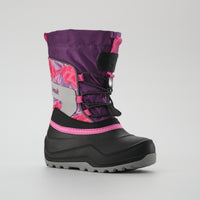 Purple-Pink,Violet-Rose : Snowfall P 3 Kids Winter Boots - Main View