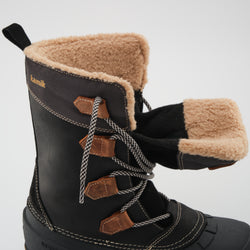 Black,Noir : Snowgem 2 Women's Winter Boots - Open View