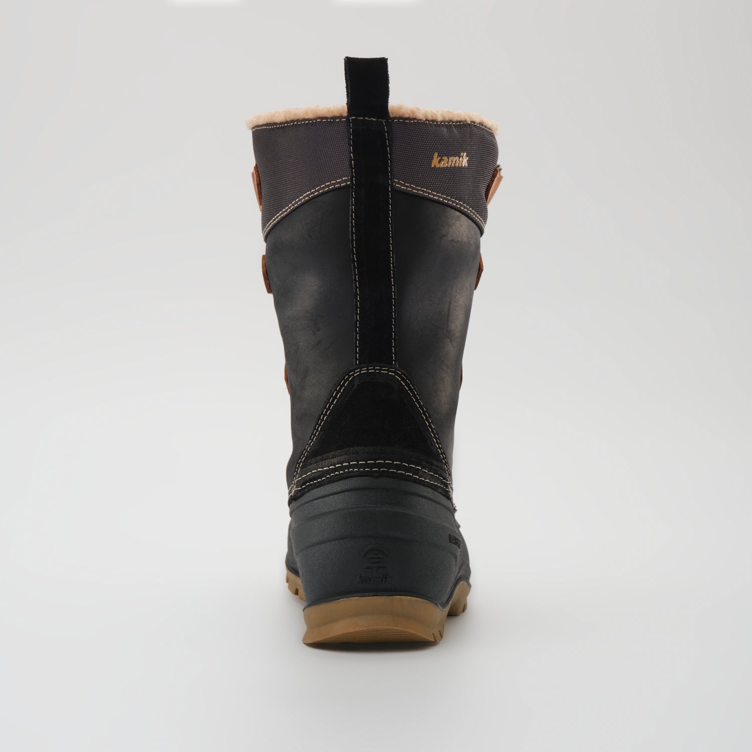 Black,Noir : Snowgem 2 Women's Winter Boots - Back View