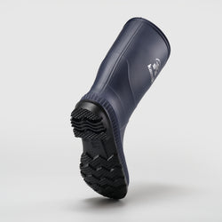 Navy-Black,Marine-Noir : Stomp Kids' Rain Boots - Outsole View
