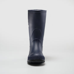 Navy-Black,Marine-Noir : Stomp Kids' Rain Boots - Front View