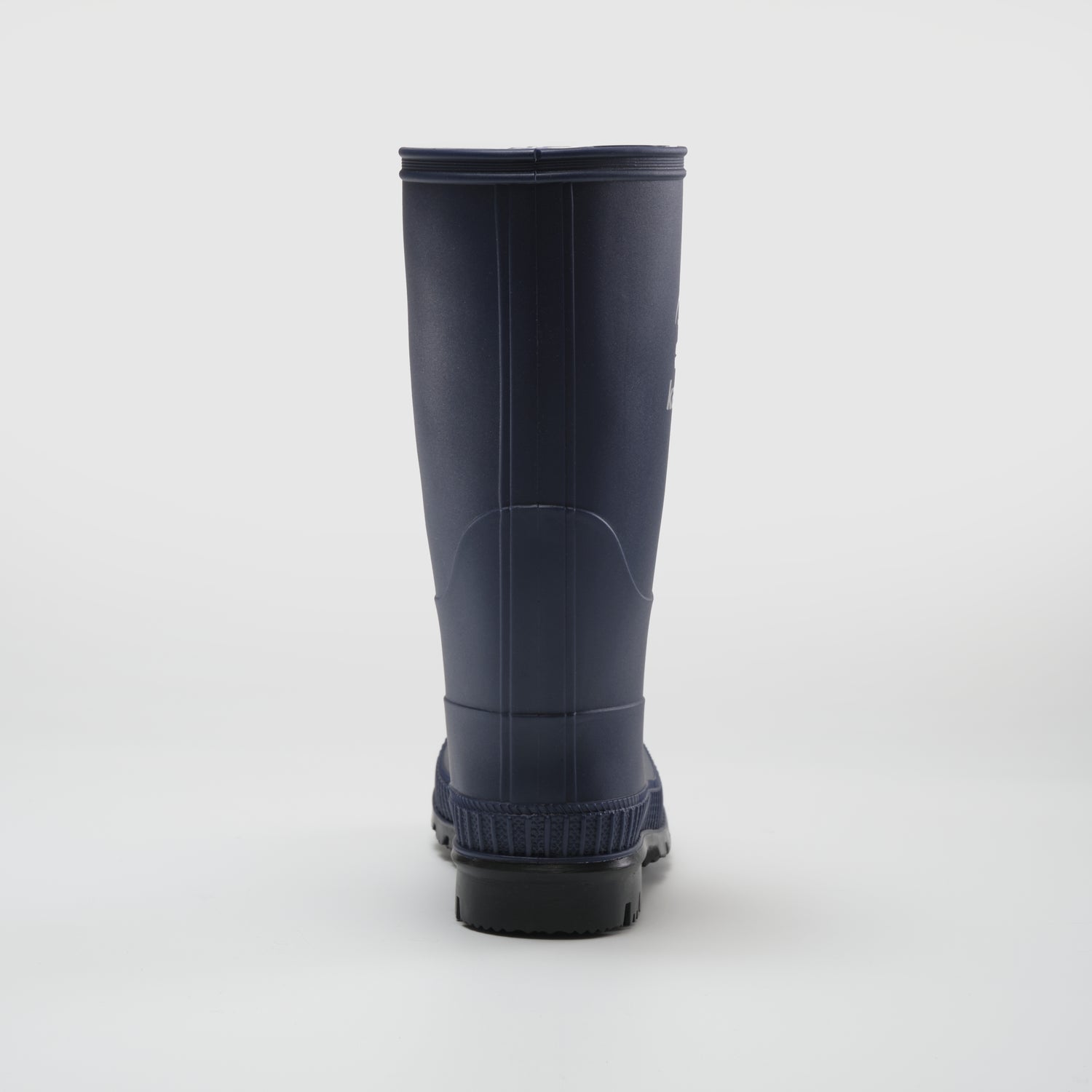 Navy-Black,Marine-Noir : Stomp Kids' Rain Boots - Back View