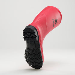 Red,Rouge : Stomp Kids' Rain Boots - Outsole View