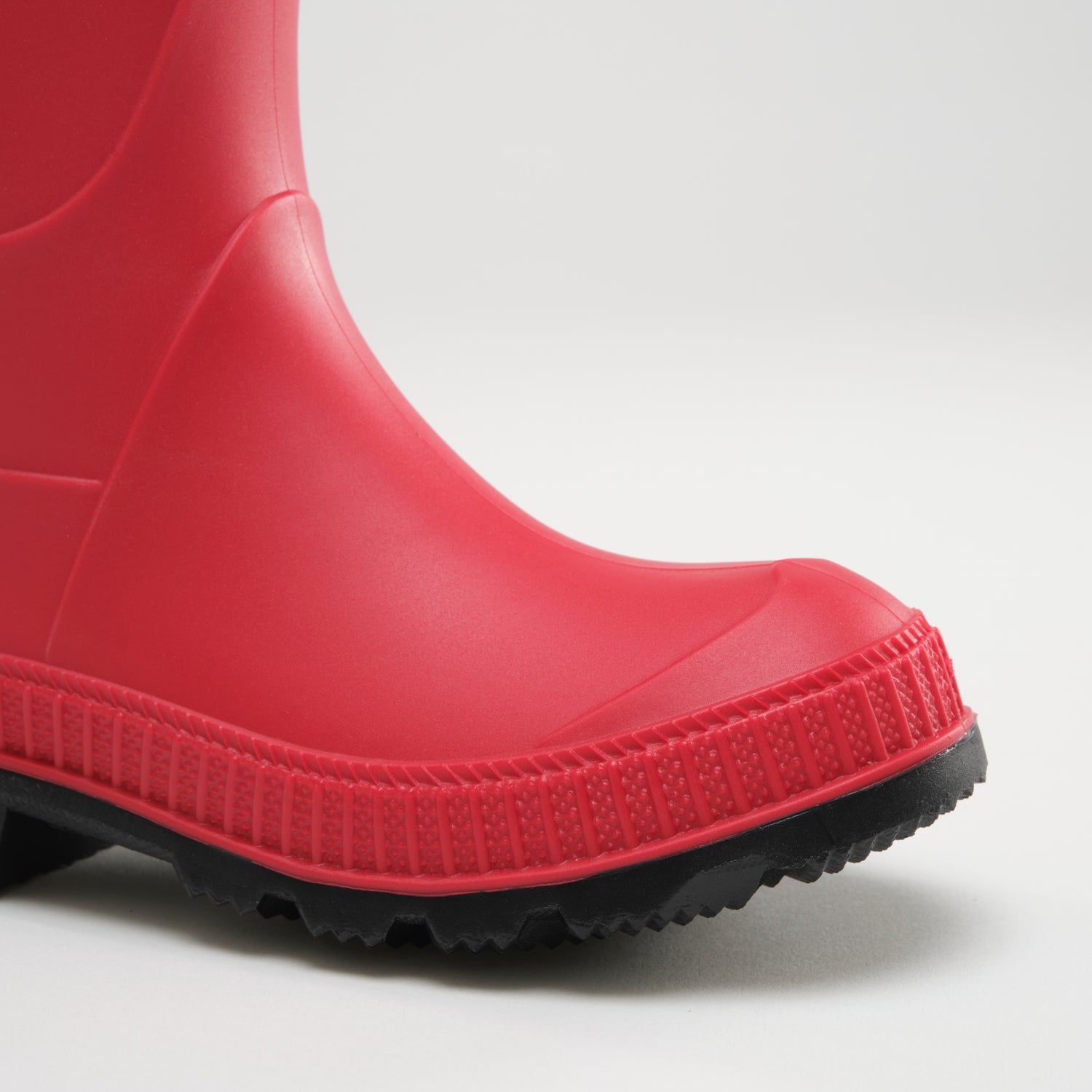 Red,Rouge : Stomp Kids' Rain Boots - Side View Close-up