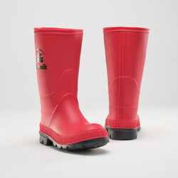 Red,Rouge : Stomp Kids' Rain Boots - Pair View