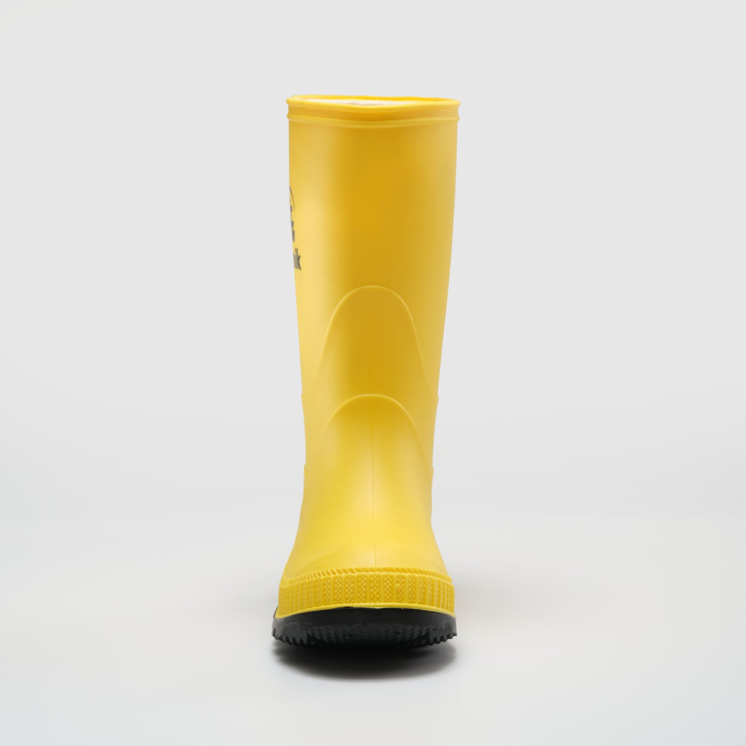 Yellow-Black,Jaune-Noir : Stomp Kids' Rain Boots - Front View