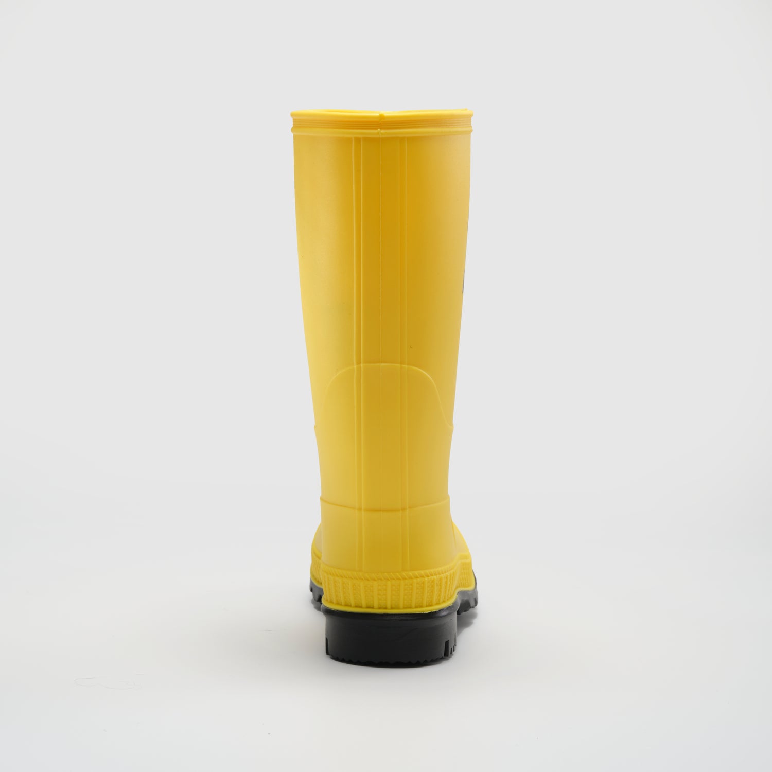 Yellow-Black,Jaune-Noir : Stomp Kids' Rain Boots - Back View