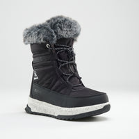 Black,Noir : Stormy F Kids Winter Boots - Main View