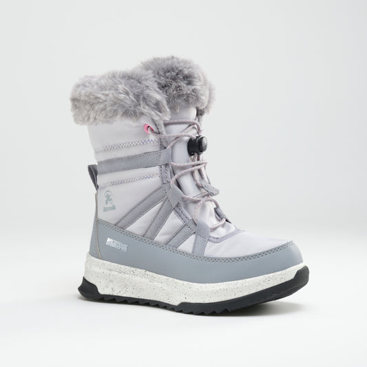 Light Gray,Gris pâle : Stormy F Kids Winter Boots - Main View