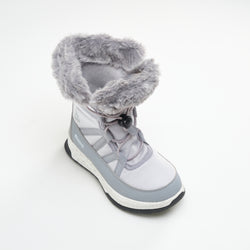 Light Gray,Gris pâle : Stormy F Kids Winter Boots - Top View