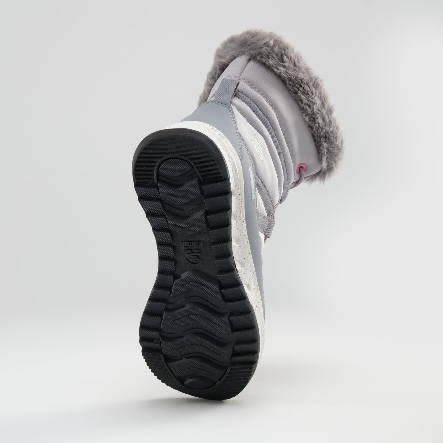 Light Gray,Gris pâle : Stormy F Kids Winter Boots - Outsole View