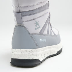 Light Gray,Gris pâle : Stormy F Kids Winter Boots - Close-up Back View