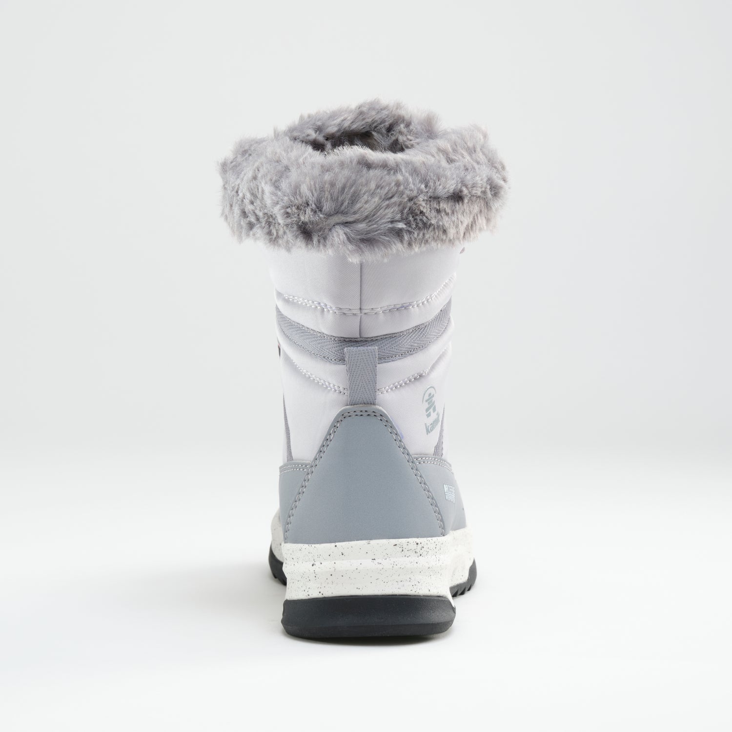 Light Gray,Gris pâle : Stormy F Kids Winter Boots - Back View