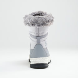 Light Gray,Gris pâle : Stormy F Kids Winter Boots - Back View