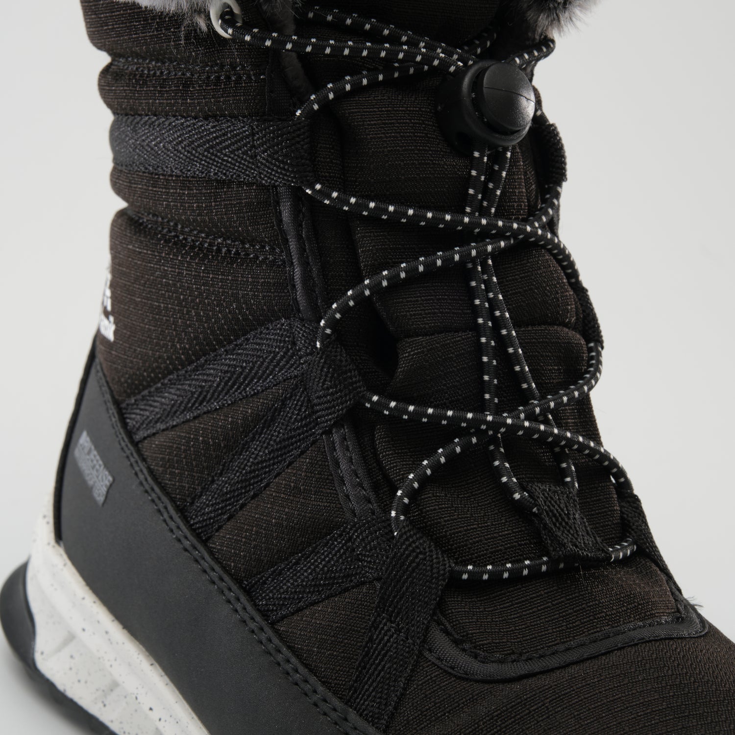 Black,Noir : Stormy F Women's Winter Boots - Laces View