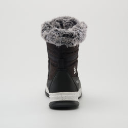 Black,Noir : Stormy F Women's Winter Boots - Back View