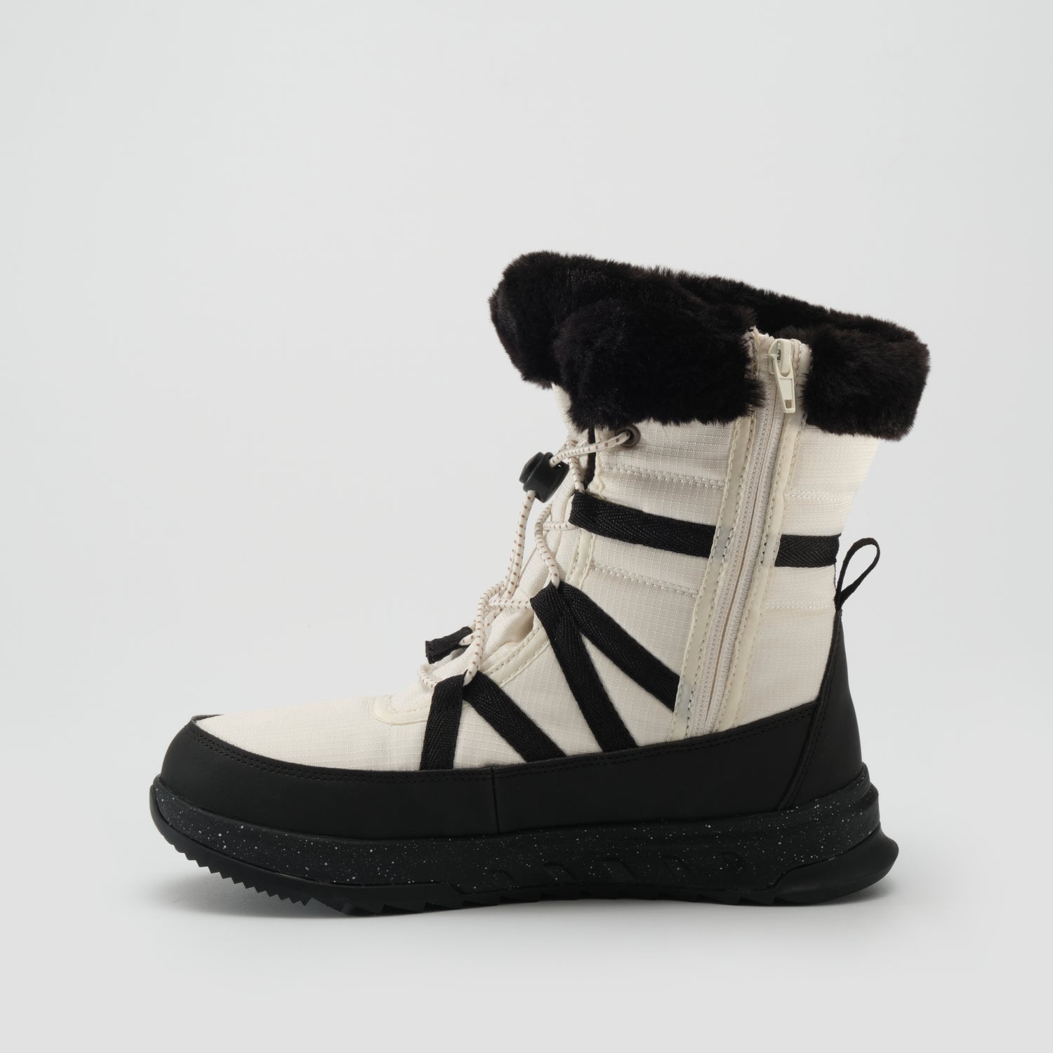 Fog,Brouillard : Stormy F Women's Winter Boots - Left Side View