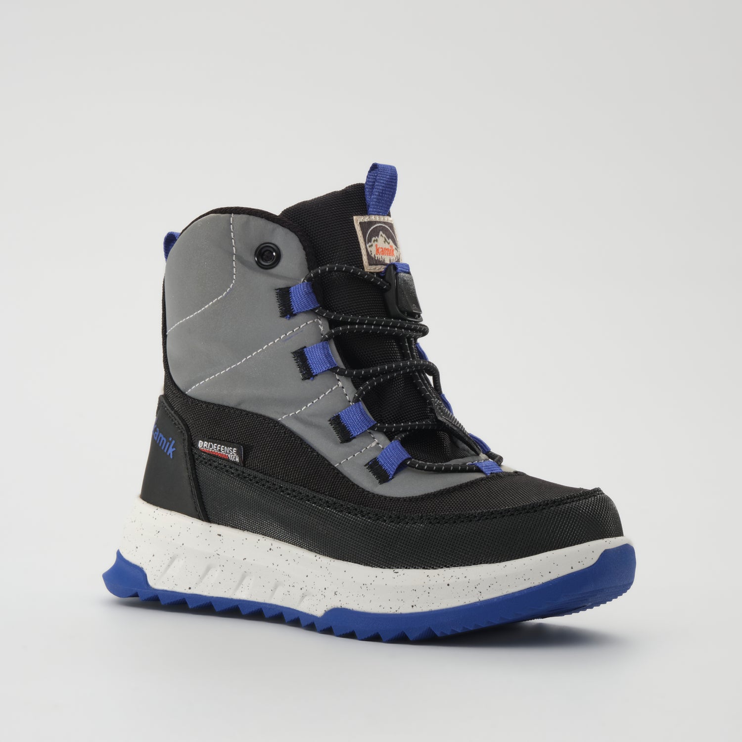 Silver,Argent : Stormy Mid 2 Kids Winter Boots - Main View