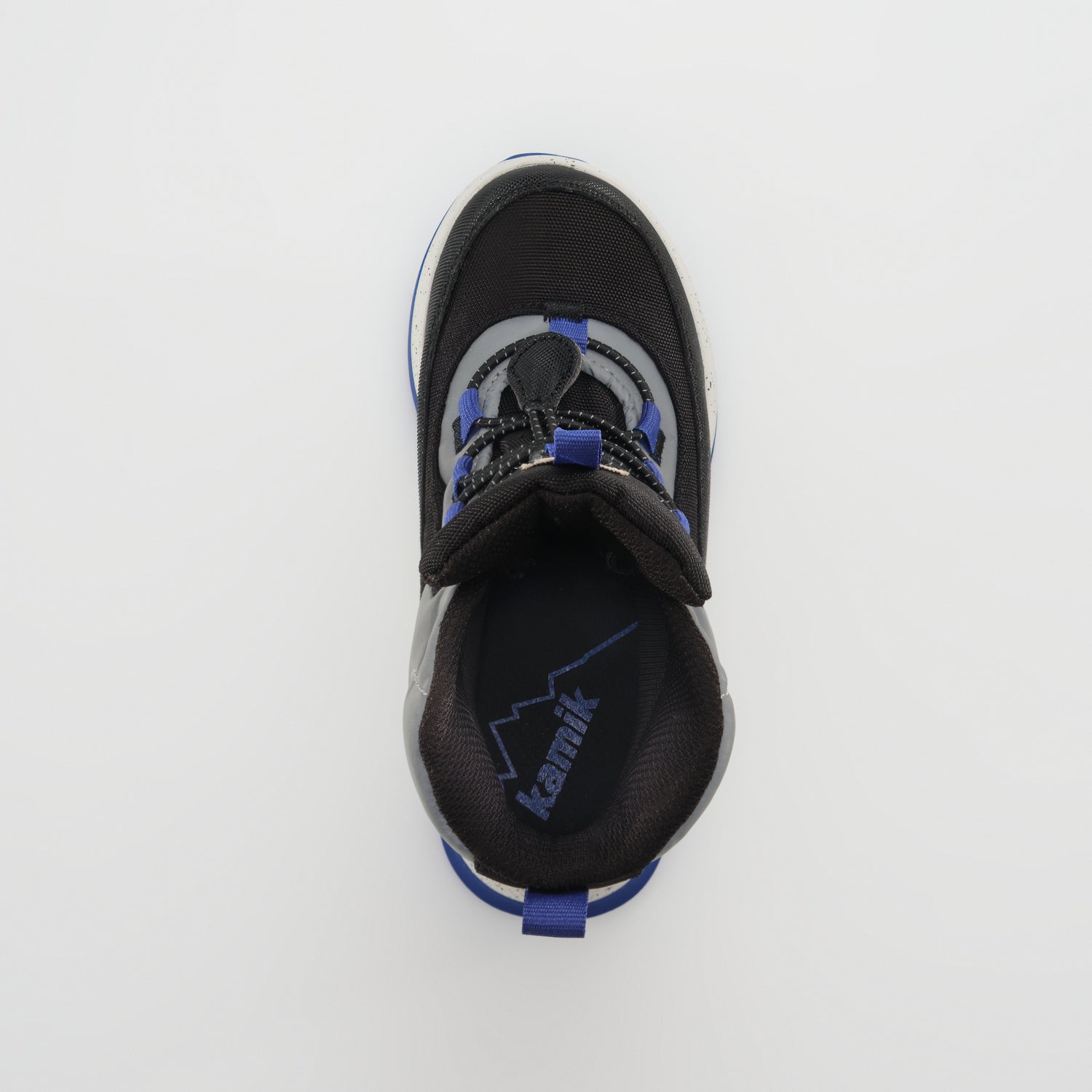 Silver,Argent : Stormy Mid 2 Kids Winter Boots - Top View