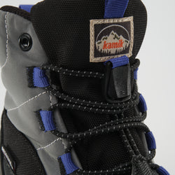 Silver,Argent : Stormy Mid 2 Kids Winter Boots - Laces View