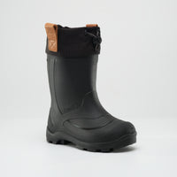 Black,Noir : Tundra Jr Kids Winter Boots - Main View