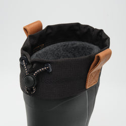Black,Noir : Tundra Jr Kids Winter Boots - Top View