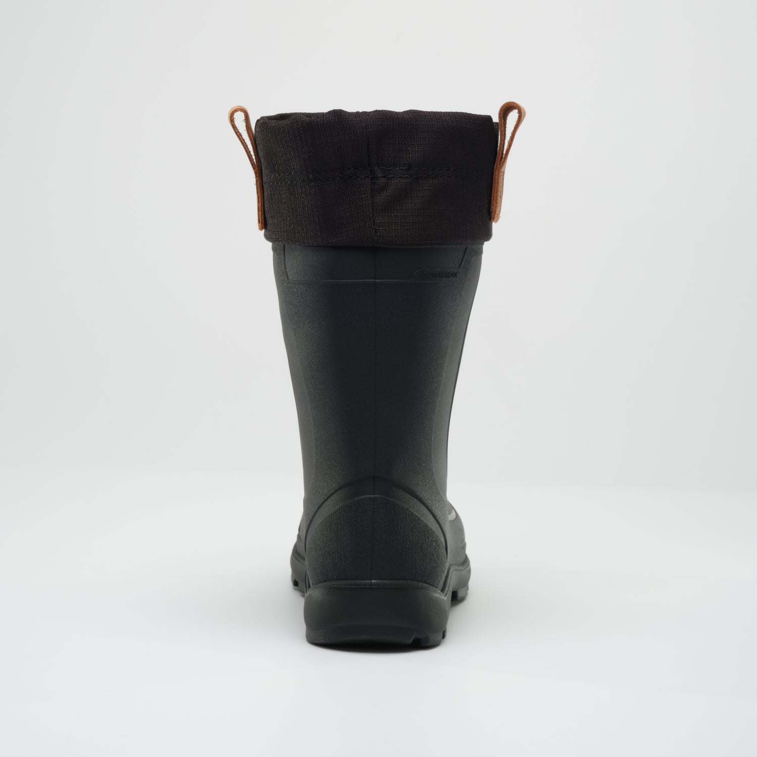 Black,Noir : Tundra Jr Kids Winter Boots - Back View