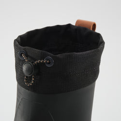 Black,Noir : Tundra Mid Men's Winter Boots - Top View