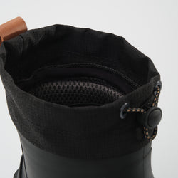 Black,Noir : Tundra Mid Men's Winter Boots - Top View