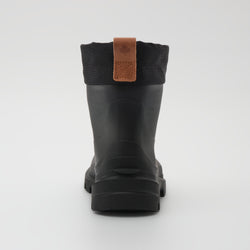 Black,Noir : Tundra Mid Men's Winter Boots - Back View