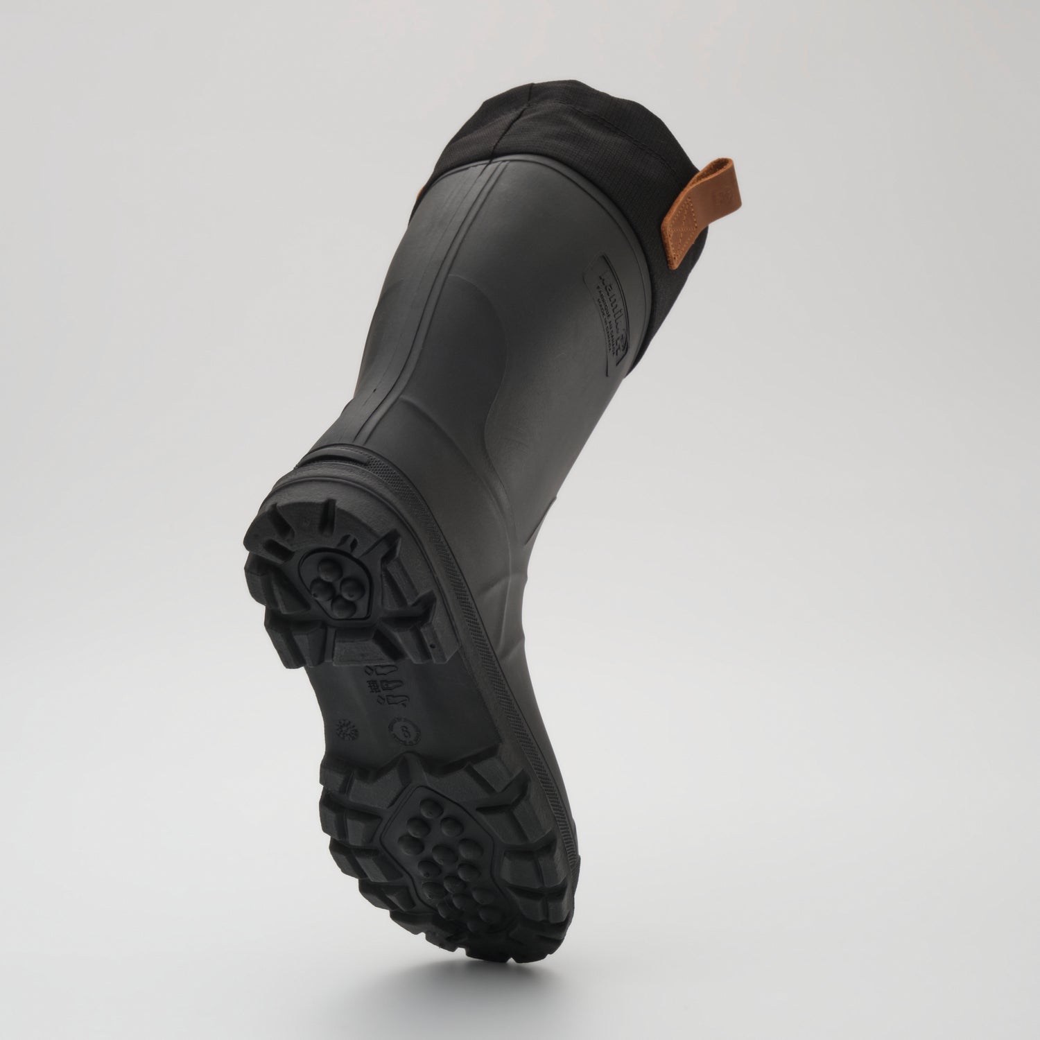 Black,Noir : Tundra Men's Winter Boots - Outsole View