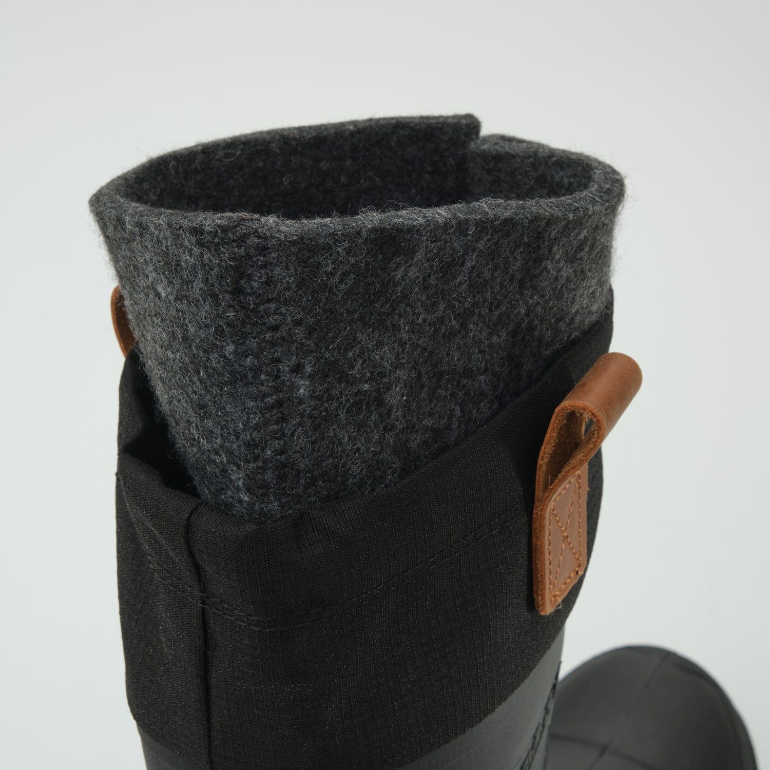 Black,Noir : Tundra Men's Winter Boots - Top View