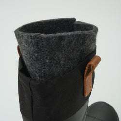 Black,Noir : Tundra Men's Winter Boots - Top View