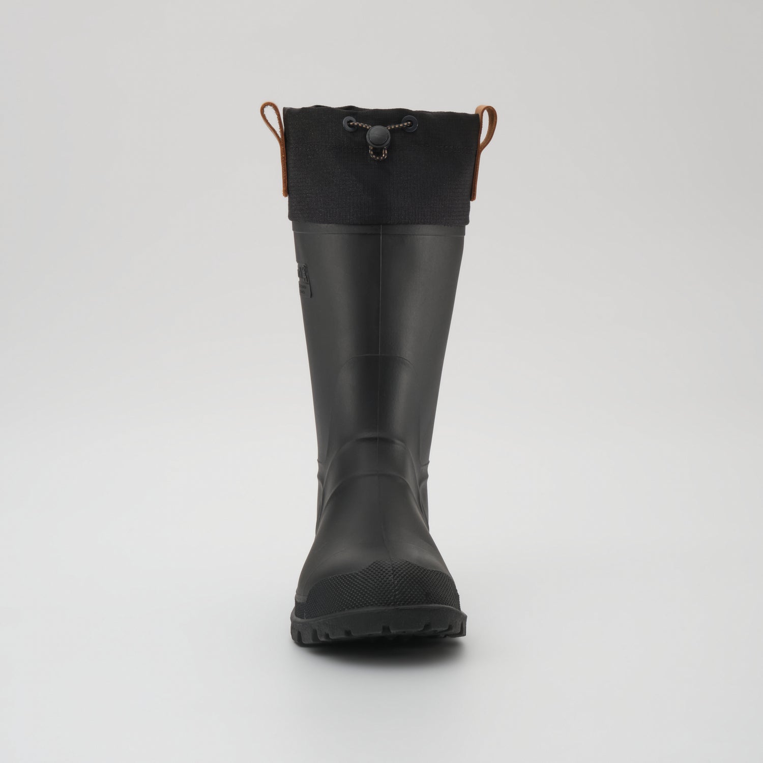 Black,Noir : Tundra Men's Winter Boots - Front View